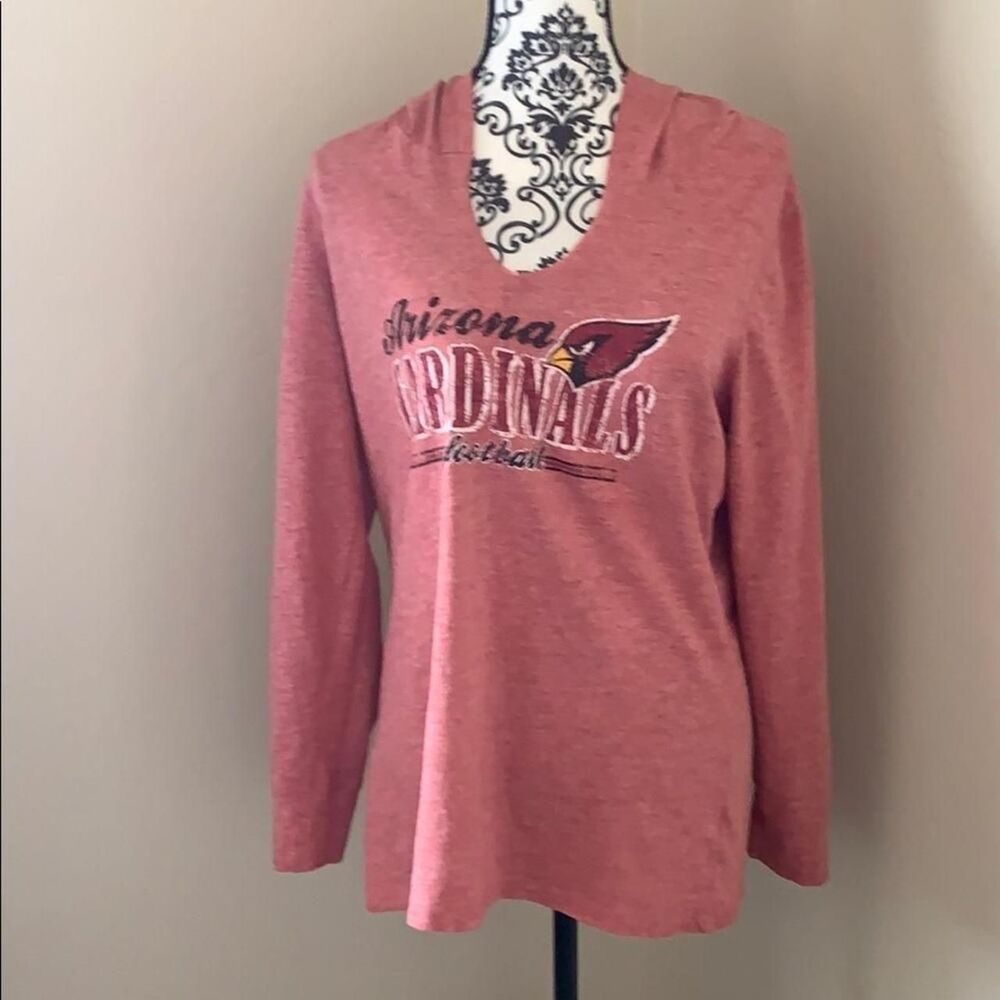 Nfl Women's Red and Black T-shirt